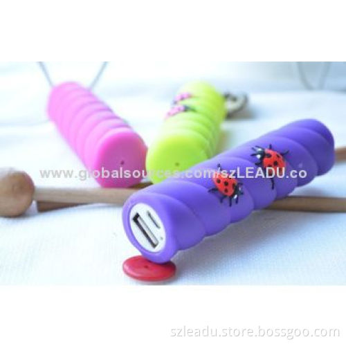 Portable charger with convenient operation